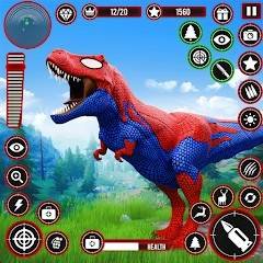 Скачать Real Dino Hunting Gun Games 3.0.0 (Mod Money)