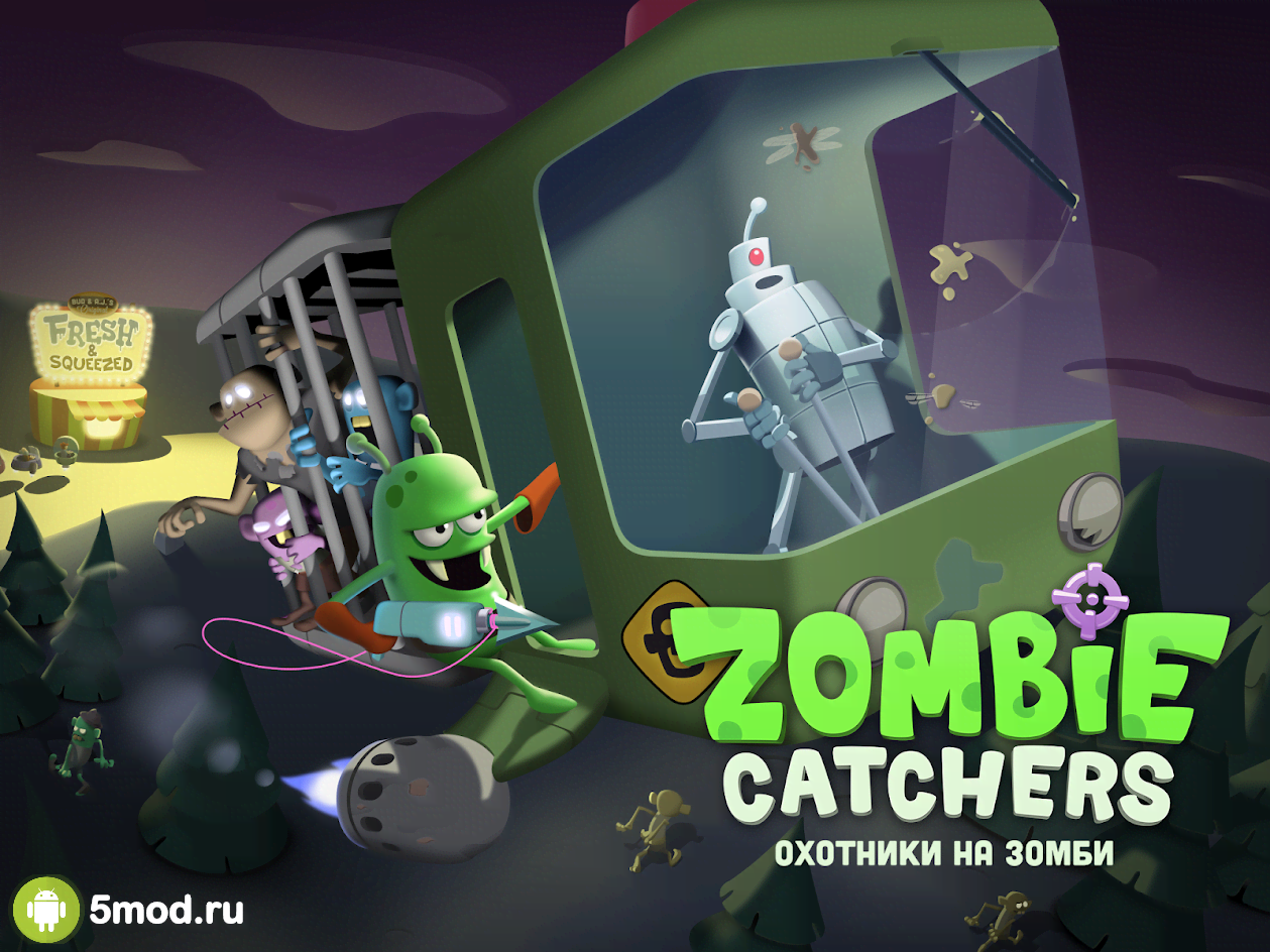 zombie catchers mod apk unlimited everything