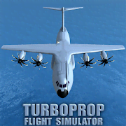 Скачать Turboprop Flight Simulator 3D 1.30.5 (Mod Money)