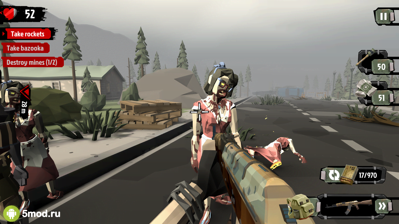 The Walking Zombie 2: Zombie Shooter для андроида