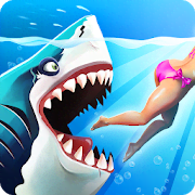Скачать Hungry Shark World 5.7.1 (Mod Money)