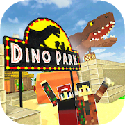 Скачать Dino Theme Park Craft: Ride Dinosaur Rollercoaster