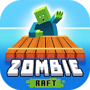 Скачать Zombie Raft 3D 1.6 Мод (Free craft/Immortality & More)
