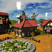 Скачать Cartoon Village 3D Live Wallpaper