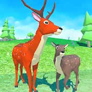 Скачать Deer Simulator: Animal Family 3D 1.171 Mod (Unlimited coins/food)