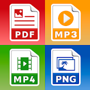 Скачать All Files Converter - PDF, DOC, JPG, GIF, MP3, AVI 49 Mod (Unlocked)