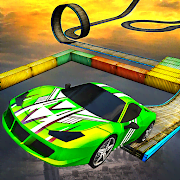 Скачать Crazy Ramp Car Stunt Master 3D 8.8 Mod (gold coins)