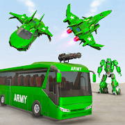 Скачать Army Bus Robot Car Game – Transforming robot games