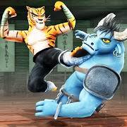 Скачать Kung Fu Animal Fighting Games: Wild Karate Fighter
