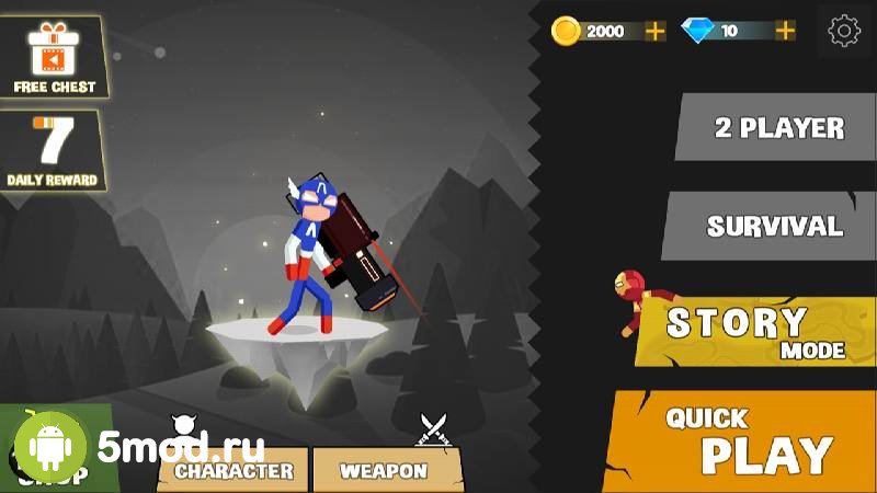 🔥 Download Spider Stickman Fighting Supreme Warriors 1.3.31 [Mod  Money/Adfree] APK MOD. Spectacular and dynamic arcade action with Stickmans  