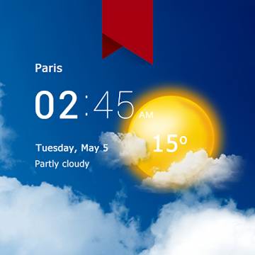 Прозрачные часы и погода - Pro 6.15.5 Mod (Premium)