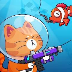 Скачать Mew Catching Fish 1.0.1 Mod (Free Shopping)