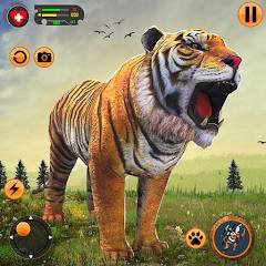 Скачать Wild Tiger Simulator Games 3D 1.8 Mod (Money)