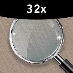 Скачать Magnifier Plus with Flashlight 4.7.10 Mod (Premium)