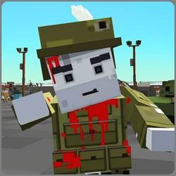 Скачать Blocky Zombie Survival 2 1.91 Mod (You can get free stuff without watching ads)