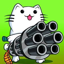 Скачать Cat shoot war: offline games 48 (Mod Money)