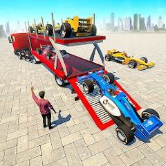 Скачать Formula Car Transporter Truck 8.2.4 Mod (Free Shopping)