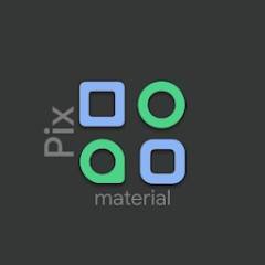 Скачать Pix Material Dark Icon Pack 6.PreBuild Мод (полная версия)