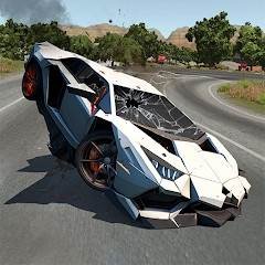 Скачать Mega Car Crash Simulator 1.7 Mod (Free Shopping/No ads)