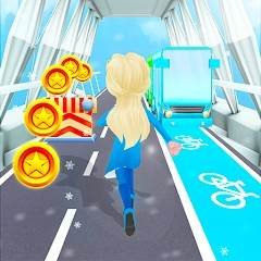 Скачать Subway Icy Princess Rush 1.4.2 Mod (Gold coins)