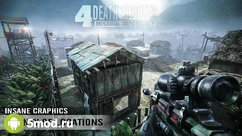 Игра Death shooter 4: Mission impossible для андроида