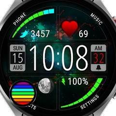 Скачать Futorum H16 Digital watch face 1.3 Мод (полная версия)