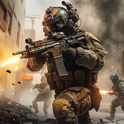 Скачать Offline Player Squad Fire Gun 5.5 Mod (A lot of bullets/Free Shopping)