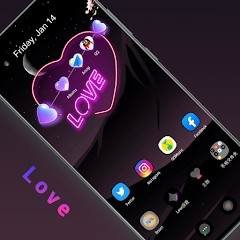 Скачать Love Launcher: lovely launcher 3.7.1 Mod (Premium)