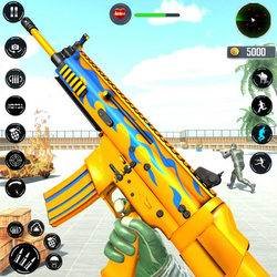 Скачать Real Fps Shooter Games Gun Ops 5.0.5 (Mod Money)
