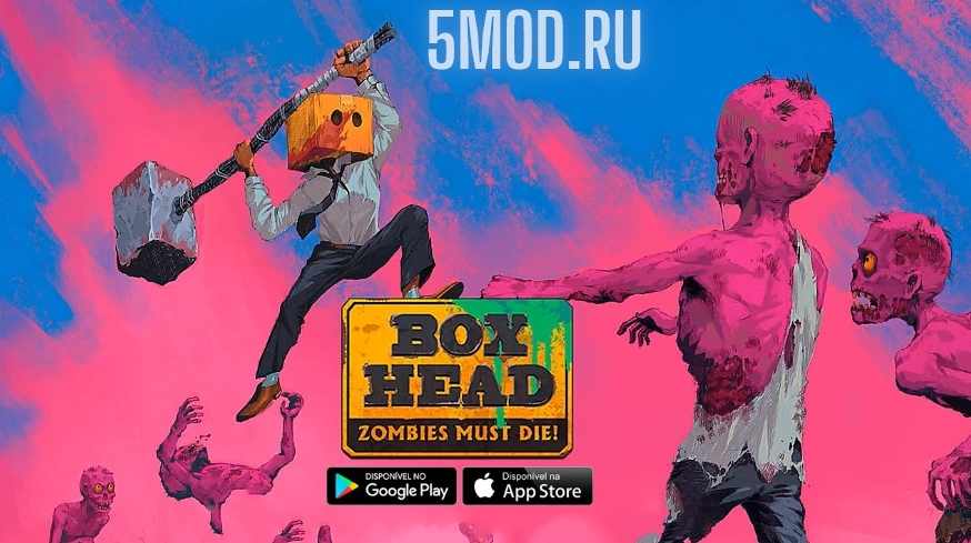Box Head: Zombies Must Die! для андроид