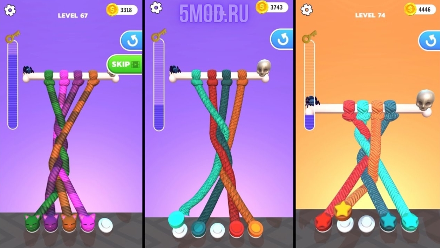 Tangle Master 3D для андроида