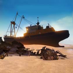 Скачать Ship Graveyard Simulator 138.0 (Mod Money)