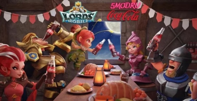 Lords Mobile и Coca-Cola