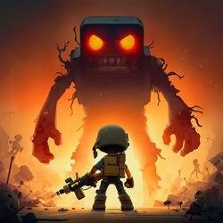 Скачать Stickman vs Zombie: Dark War 1.0.11 Mod (Free Shopping)
