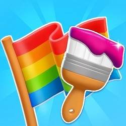 Скачать Flag Painters 2.15 Mod (Free Shopping)