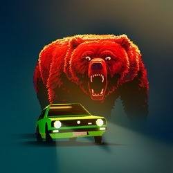 Скачать Bear Avalanche - Combat Drift 2.2 (Mod Money)