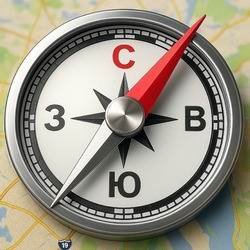 Скачать Compass: Accurate Compass 10.1.6.1 Mod (Unlocked)